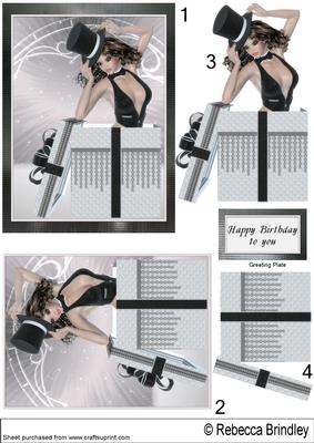 Gentleman's Ideal Gift Decoupage