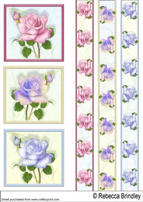 Everyday Roses Toppers and Ribbons