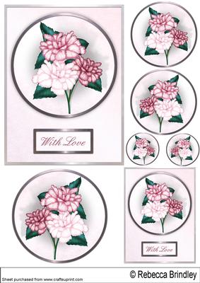 Elegant Corsage Toppers