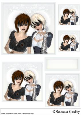 Female Civil Partnership Toppers