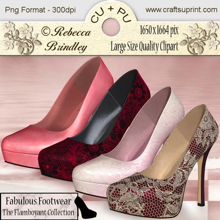 Fabulous Footwear - the Flamboyant Collection