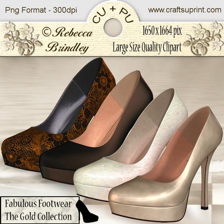 Fabulous Footwear - the Gold Collection
