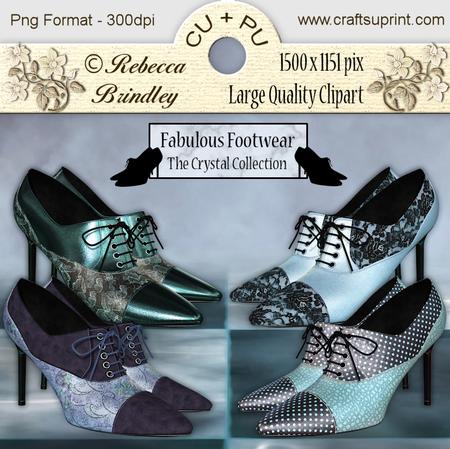 Fabulous Footwear - the Crystal Collection