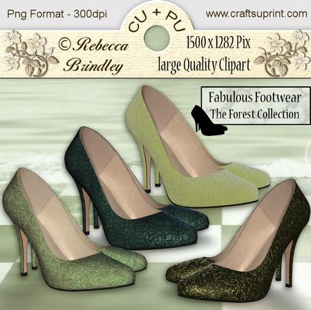 Fabulous Footwear - the Forest Collection