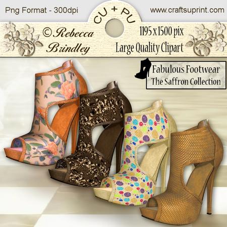 Fabulous Footwear - the Saffron Collection