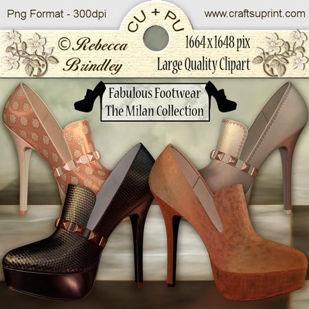 Fabulous Footwear - the Milan Collection