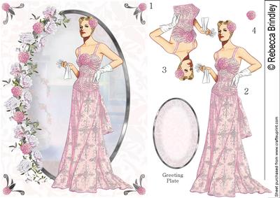Beaute De La Soiree Decoupage