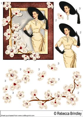 Genteel Grace Decoupage