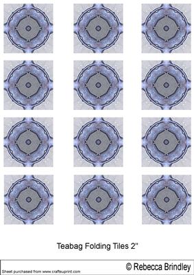 Dolphin Snow Globe Teabag Tiles V1