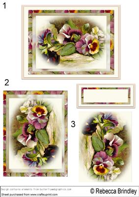 Pansy Parade Pyramid