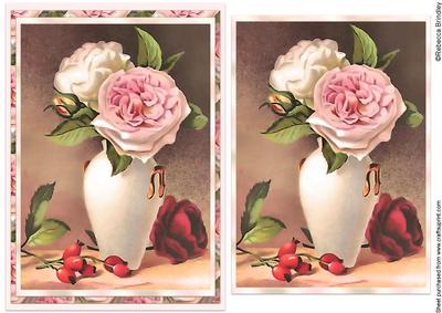 Full Bloom A5 Card Front