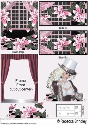 Pink Belle Theatre Card
