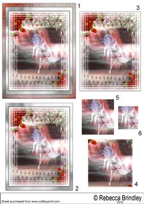 Ethereal Rose Pyramid in Scarlet