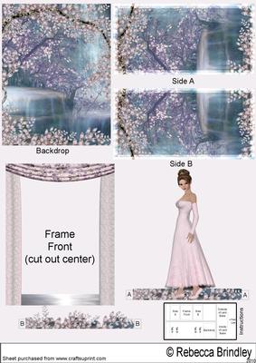 Cherry Blossom Theatre Card