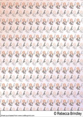 Tangerine Dream Backing Paper 2