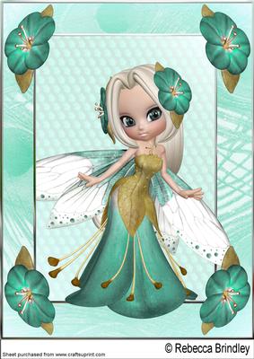 Flower Fae Peppermint A4