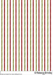 Christmas Bells Backing Paper Three