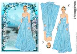 Lady of the Lake Decoupage