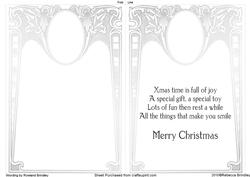 A5-a6 Christmas Sentiments Insert Three