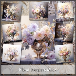 Floral Bouquets Mix 4