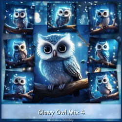 Glowy Owl Mix 4