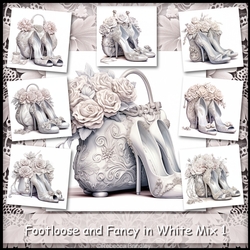 Footloose and Fancy in White Mix 1