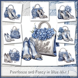 Footloose and Fancy in Blue Mix 1