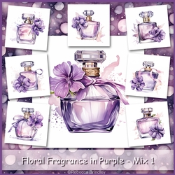 Floral Fragrance in Purple - Mix 1