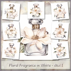 Floral Fragrance in White - Mix 1