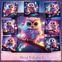 Glowy Owl Mix 8