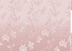 Delicate Embossed Silk Floral Paper - Old Rose