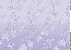 Delicate Embossed Silk Floral Paper - Blackberry