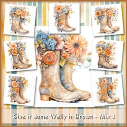 Give it some Welly in Brown - Mix 1