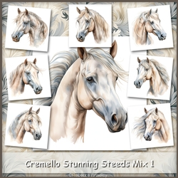Cremello Stunning Steeds Mix 1