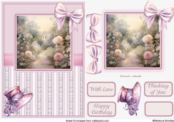 Graceful Gardens in Pink - Design 02