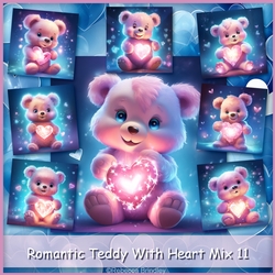 Romantic Teddy With Heart Mix 11