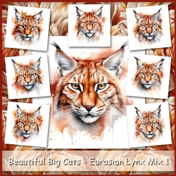 Beautiful Big Cats - Eurasian Lynx Mix 1