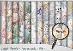 Light Flourish Paperpack - Mix 1