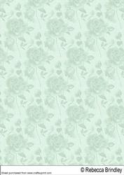 Party Night in Green Backing Paper 1