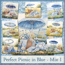 Perfect Picnic in Blue - Mix 1