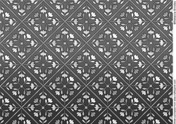 Delicate Embossed Silk Lattice Papers - Silver on Dark Grey