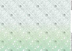 Delicate Embossed Silk Lattice Papers - Sweet Meadow