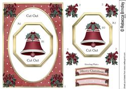 Christmas Bell Double Dangler