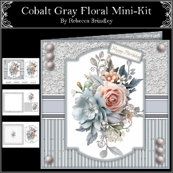 Image of cup1387841_442 - Cobalt Gray Floral Mini-Kit