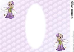 Flower Fae Foxglove Gatefold Insert