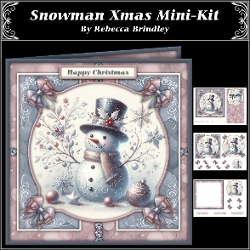 Snowman Xmas Mini-Kit