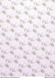 Purple Lotus Flower Backing Paper Two