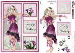 Flower Girl Decoupage