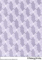 Soft Mauve Roses Backing Paper Two