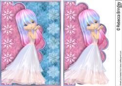 Kissy Kissy Pretty Cute Envelope Card Front 5